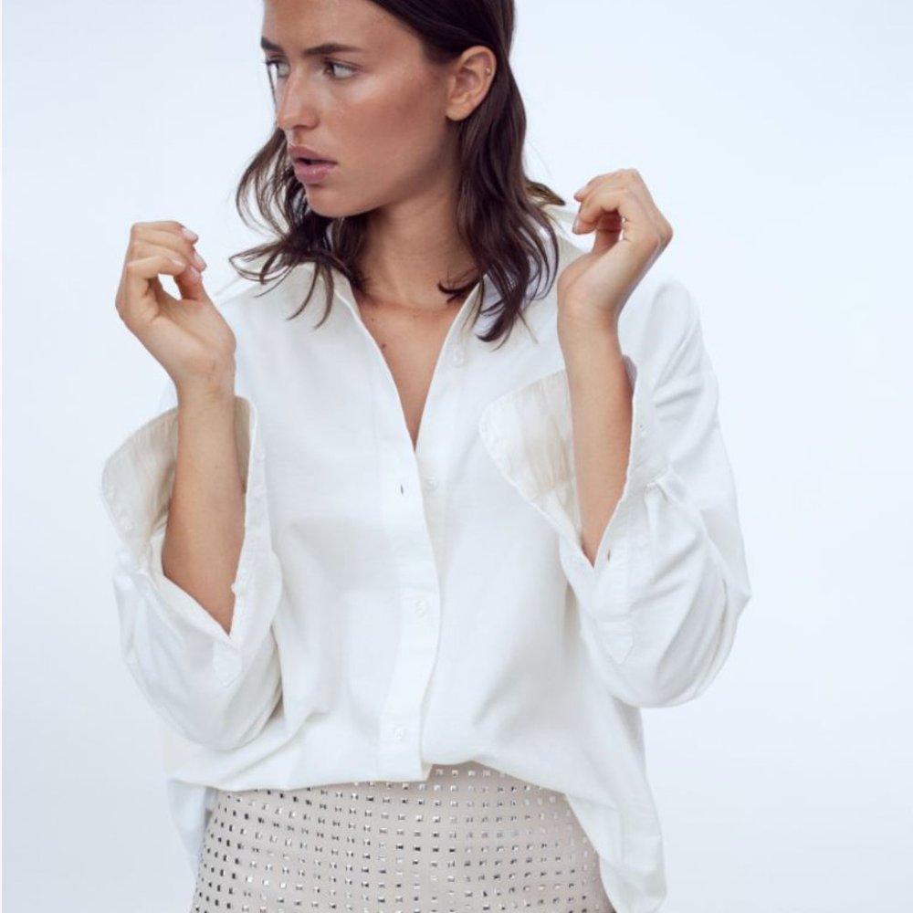H&M Oversized Oxford Shirt